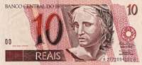 10 REAIS - 1ª FAMÍLIA - ESTAMPA C - BANDEIRA