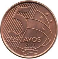 2ª FAMÍLIA DO REAL - 5 CENTAVOS