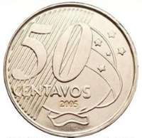 2ª FAMÍLIA DO REAL - 50 CENTAVOS