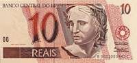 10 REAIS - 1ª FAMÍLIA - ESTAMPA C - BANDEIRA