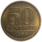 50 CENTAVOS - CRUZEIRO (1942-1967)