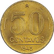 50 CENTAVOS - CRUZEIRO (1942-1967)