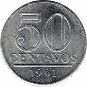 50 CENTAVOS - CRUZEIRO (1942-1967)
