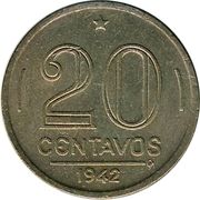 20 CENTAVOS - CRUZEIRO (1942-1967)